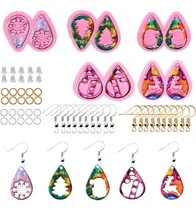Comprar Moldes Para Artesanías De 105 Moldes De Resina Para Aretes