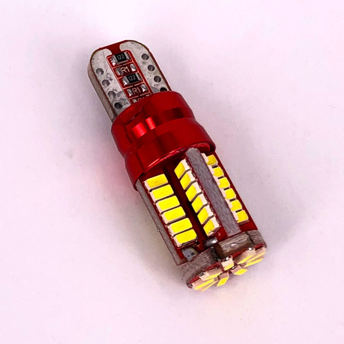 Bombillo 12v T10 5led Rojo 2pcs Ktc Bombillo 1