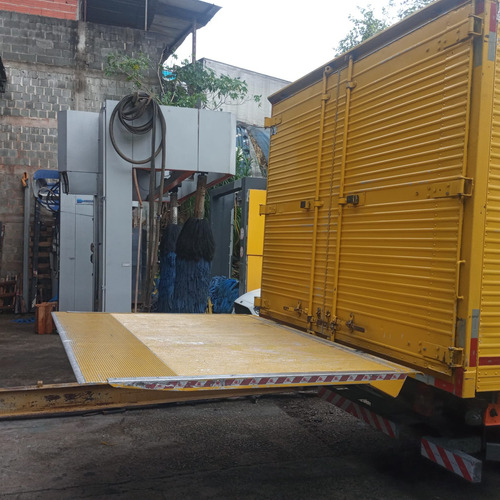 Plataforma Elevatoria Aluminio 2000kg Carga Caminhão 3/4