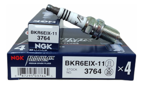 Bujia Ngk Iridium Bkr6eix-11 Astra 1.8l 2004-2009  4 Pz