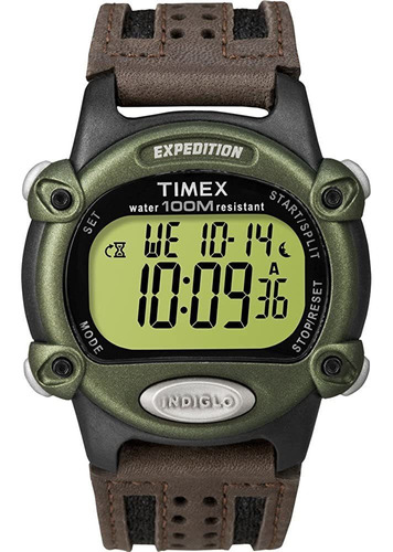 Reloj Timex Digital Expedition Chrono Alarm Timer Para Hombr