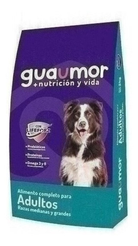 Guaumor Adultos Razas Medianas Y Grandes - 8 Kg