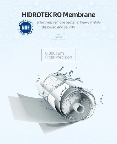 Membrana Para Sistemas De Osmosis Inversa 400gpd Universal