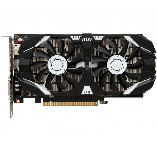 Nvidia MSI GeForce 10 Series GTX 1050 Ti GEFORCE GTX 1050 TI 4GT OC OC Edition - 4 GB
