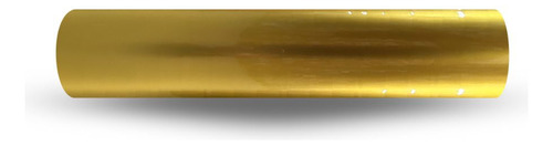 Vinil Textil Colortex Metalico Mirror Flex 50 Cm X 1 Mts Color Dorado Espejo