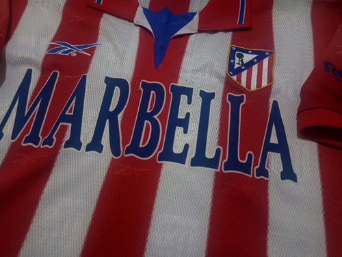 Camiseta Atlético De Madrid 1998 Original De Época (Usado)
