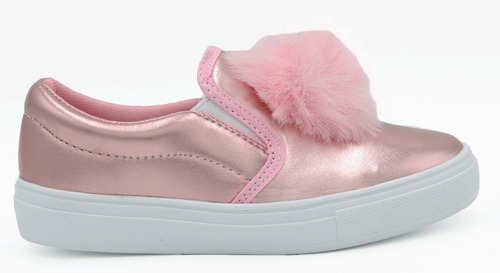 Imagen 4 de 6 de Oferta Descuento Promoción Tenis Pompon Calzado Niña Rosa