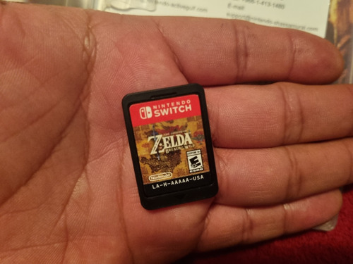 The Legend Of Zelda: Breath Of The Wild Nintendo Switch Físi (Usado)