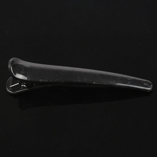 Peinado De Cocodrilo De Plástico Negro De Una Sola Punta, 10