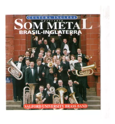 Cd / Brass Band = Som Metal Brasil Inglaterra (lacrado)