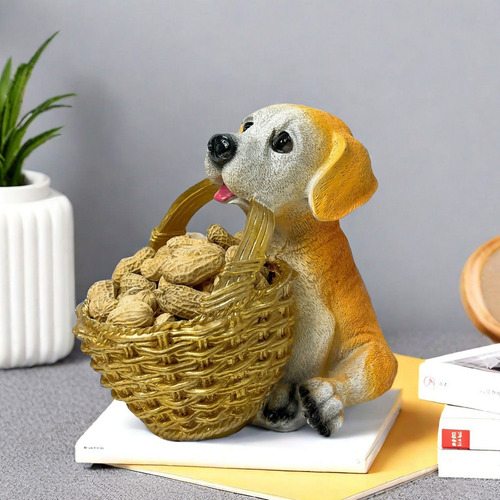 Llavero I Puppy Para Mesa De Entrada, Bandeja De Resina Mini