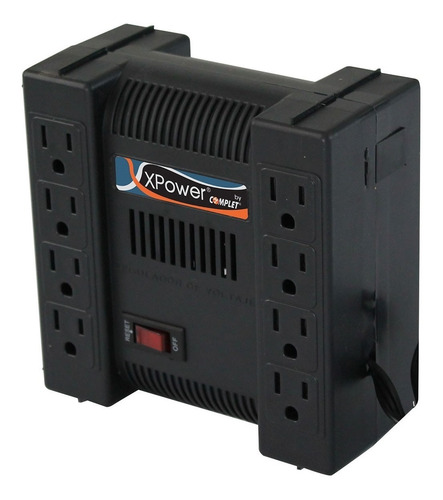 Imagen 1 de 3 de Regulador Complet Xpower 1300va 8 Contactos Erv-9-001