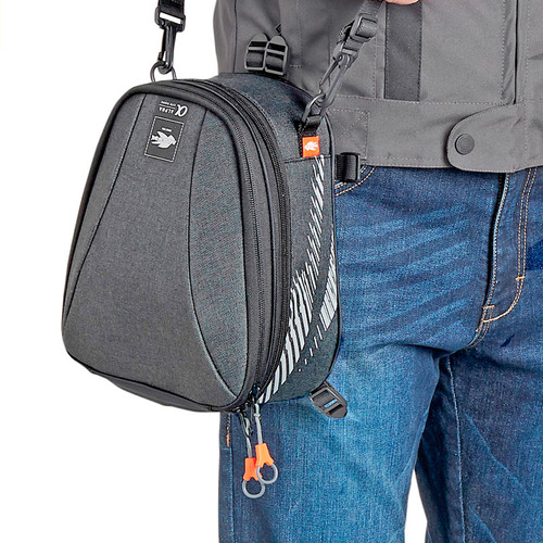 Bolso Para Asiento Trasero Moto Viaje 5 A 7 Lts - Kappa Color Negro