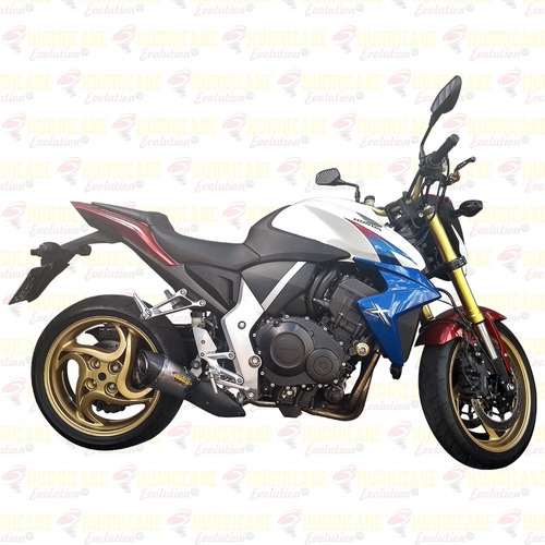 Cb 1000r Barracuda 08/17 Ponteira Hurricane Hf1 Inox 