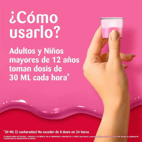 Alivio Malestar Estomacal Sabor Cereza 236ml Pepto-bismol