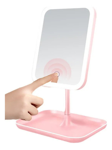 Tocador De Maquillaje Inteligente Ajustable De 3 Colores Con