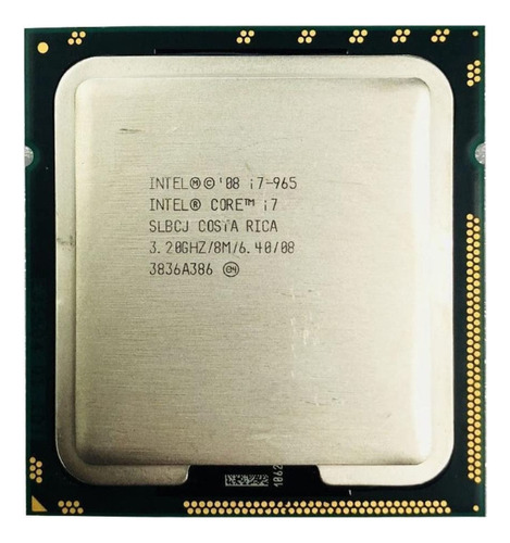 Embalagem Original Processador I7-965 3,2 Ghz 4 Núcleos 45