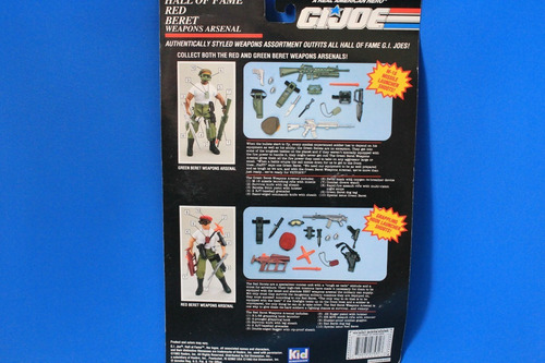 Red Beret Mission Gear Gi Joe Hall Of Fame Hasbro 1993 (Usado)