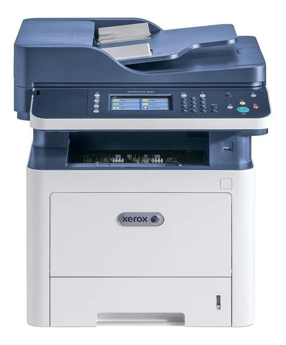 Impressora multifuncional Xerox WorkCentre 3335 com wifi branca e preta 110V - 127V