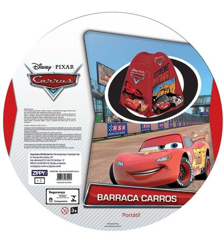 Barraca Portátil Carros Disney Pixar Zippy Toys