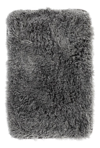 Tapete De Baño Touch Dib Poliéster Gris 40x60 Cm