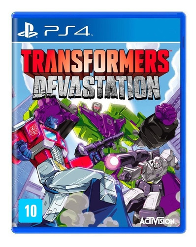 Juego Transformers Devastation para PS4 Playstation 4