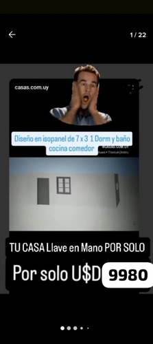 Casa De 1 Dormitorio, Baño Completo Y Cocina Completa .