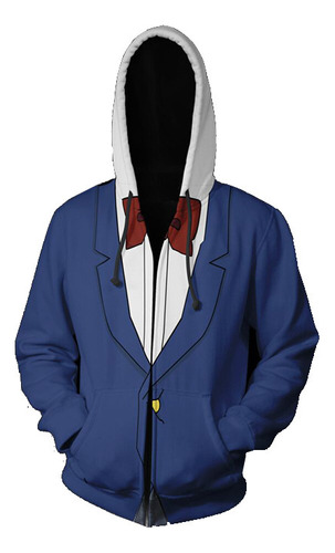 Sudadera De Chaqueta Cosplay De Detective Conan