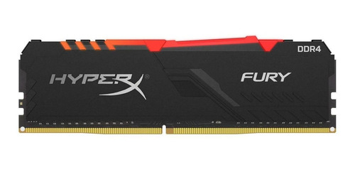 Memoria Ram 8gb 1x8 Rgb Kingston Hyperx Fury Ddr4 3200mhz