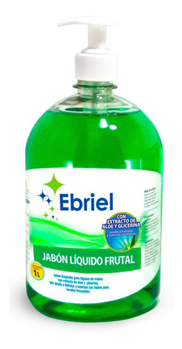 Jabon Liquido Frutal Frasco 1lt - Ebriel