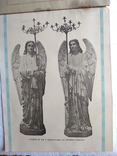 Antiguo Catálogo De Las Fábricas De Lyon Objetos Religiosos (Usado)