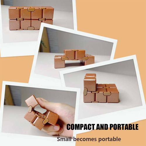 Cubo De Dedos Infinity Antiestrés Modelo Relax