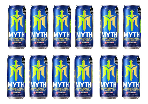 Myth Energizante Pre Workout X12 - Unidad a $92900