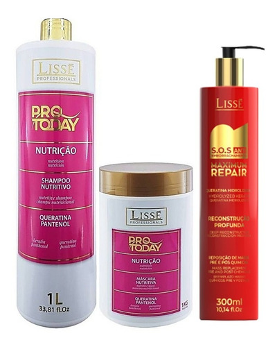 Kit Pro To Day Nutrição 1kg + Sos Anti Emborrachamento Lissé