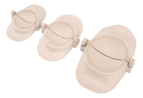 - Molde Para Empanadas De Paja De Trigo, 3 Piezas