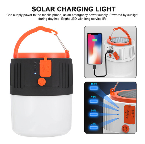 Luz Digital Para Acampar Luces Solares Para Acampar