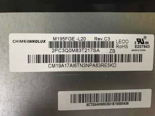 Display Dell 20 3043 3050 Aio M195fgel20 Lm195wd1 M195rtn011 (Reacondicionado)