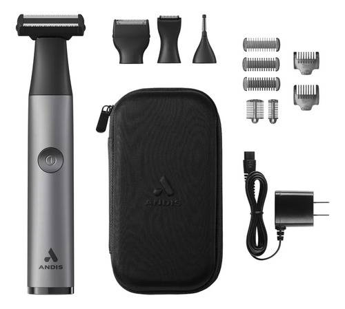 Maquina Andis Inalámbrica Rostro, Nariz Y Orejas Modelo Inedge Lithium-ion Sbt1, Estuche Blando