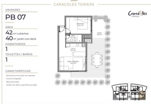 Imagen 6 de 7 de Departamento En Venta Ubicado En Punta Del Este, Punta Del Este / Maldonado