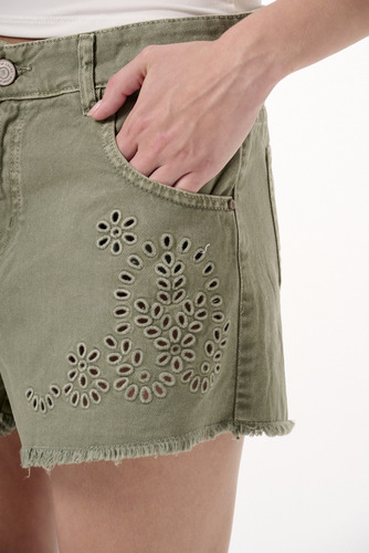 Short De Jean Calado Donna Colours Mujer Sweet