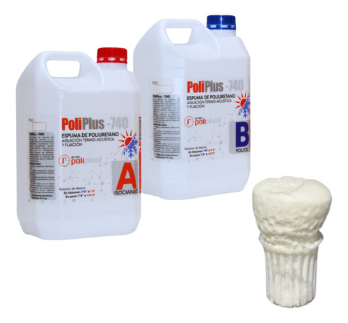 Resina Poliuretanica Alto Rendimiento Poliol E Iso X 10kg