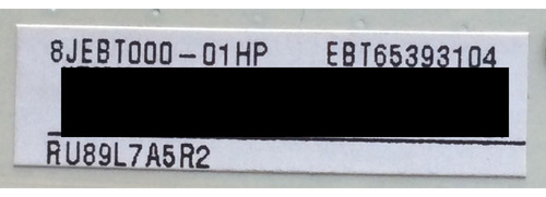 Main LG Ebt65393104 / Eax67872805 Modelo 65uk6300pue Busvlor (Usado)
