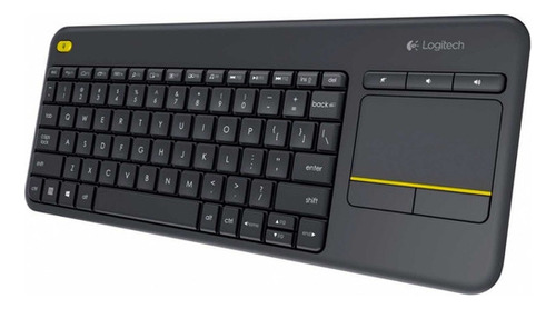 Teclado Con Touchpad Logitech K400 Plus Smart Tv Pc