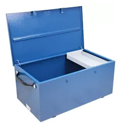 Comprar Caixa Bau Com Estojo 80x45x34cm Fercar 16 Cor Azul no Mercado Livre