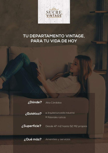 Venta Departamento Edificio Sucre Vintage En Barrio Alta Córdoba, Calle Sucre