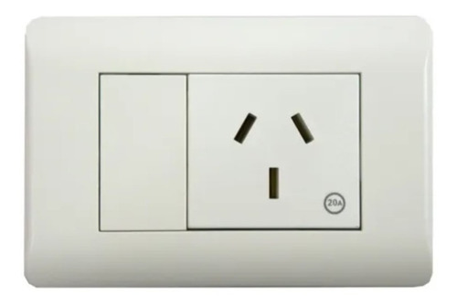 Imagen 1 de 7 de Llave De Luz Armada 1 Toma 20 A Era Quantum Richi
