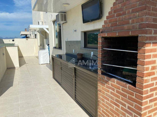 Imagem 19 de 26 de Cobertura Com 2 Dormitórios À Venda, 120 M² - Badu - Niterói/rj - Co0415