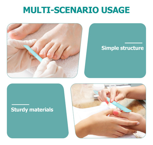 2 Peças De Ferramentas De Polimento E Manicure, Limas De Unh