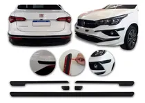 Comprar Gomas Protector Paragolpes Negro Fiat Cronos 2019 Kenny