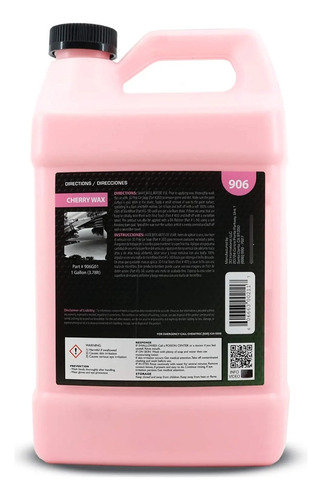 3d Cherry Wax Cera Liquida Efecto Mojado 1 Galon 3.75l